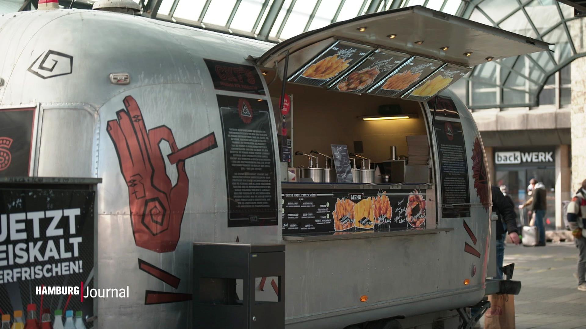 Hauptbahnhof: Warum läuft der Pommes-Wagen mit Diesel-Aggregat?