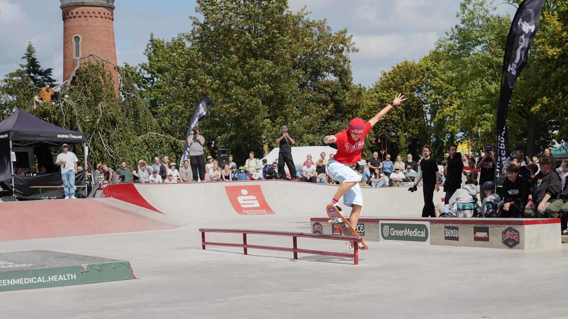 Deutsche Meisterschaft auf neuem Skatepark in Lingen