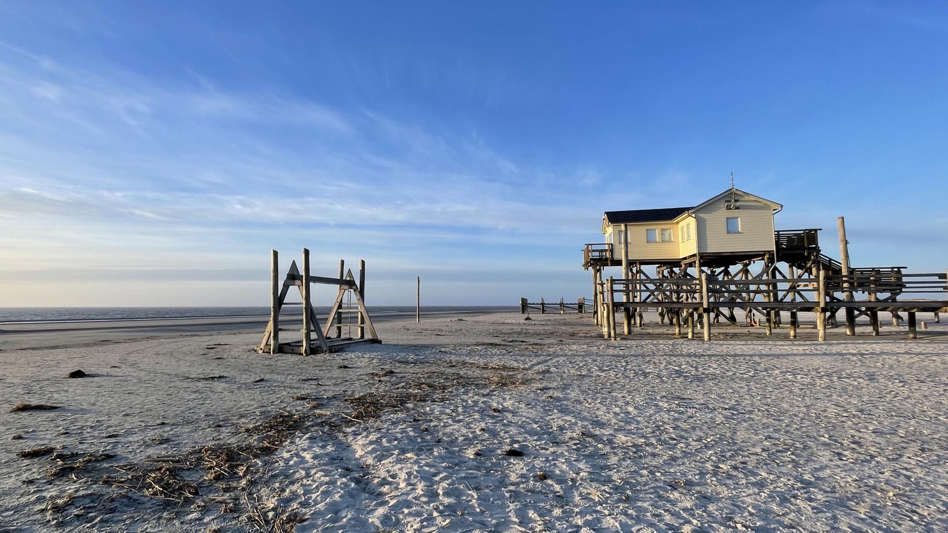 Die Pfahlbauten in St. Peter Ording | NDR/Ruth Hunfeld