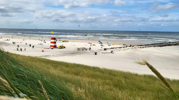 Der West-Strand in Hvide Sande.
