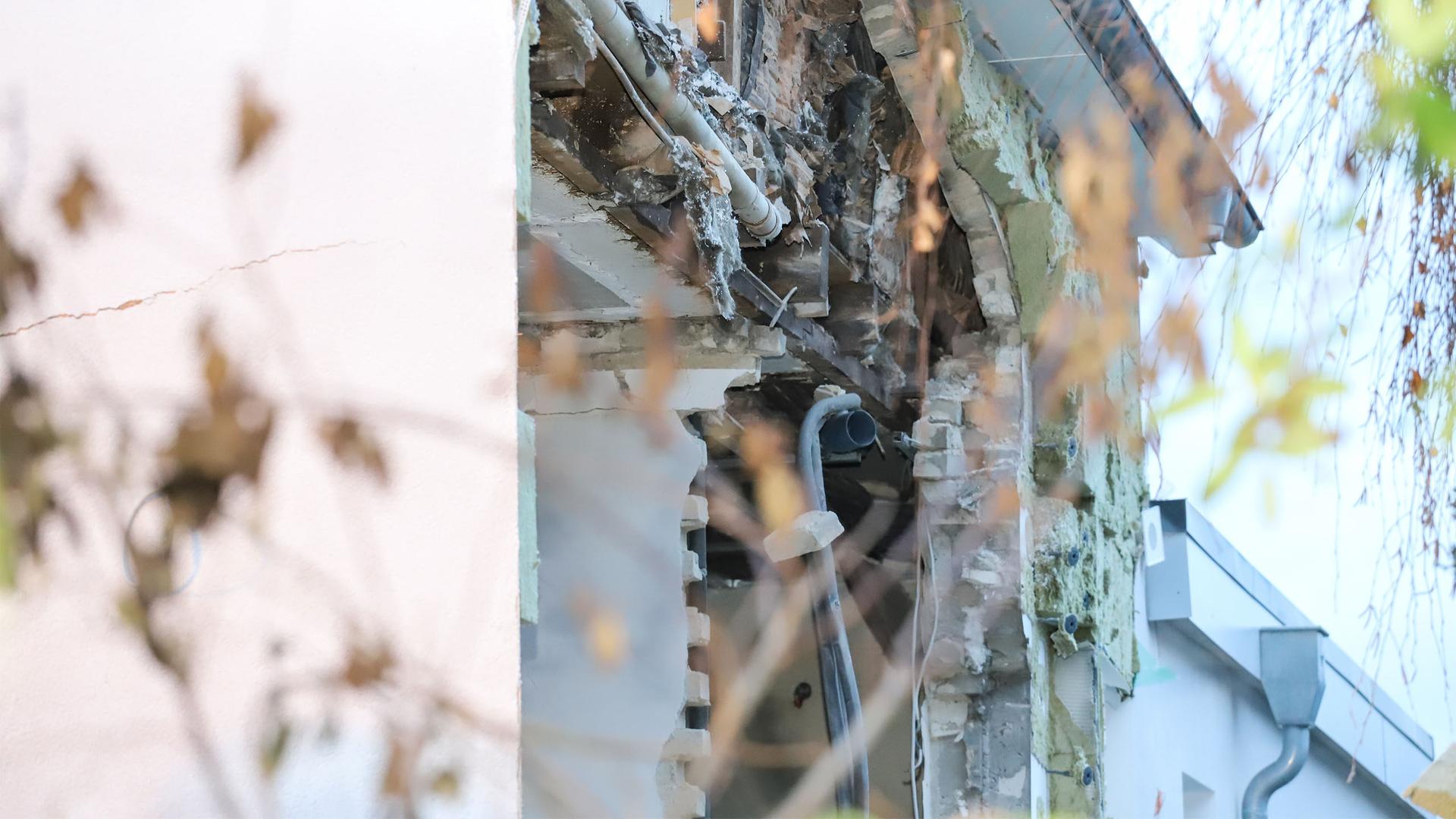 Pinneberg: Haus nach Explosion einsturzgefährdet