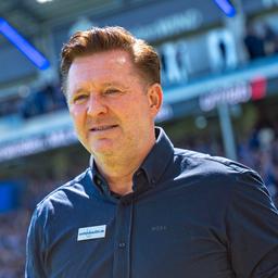 Magdeburgs Trainer Christian Titz