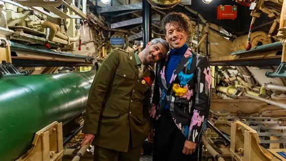 Michel Abdollahi (l.) und Jorge González (r.).