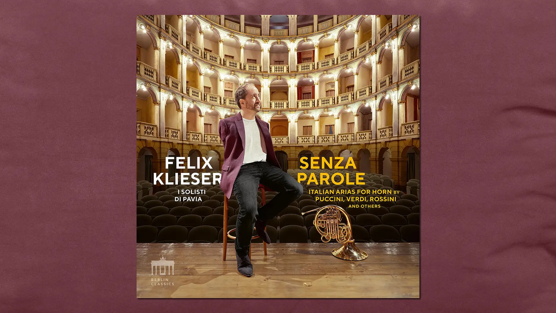 Belcanto ohne Worte? Hornist Felix Klieser erfindet Opern-Arien neu