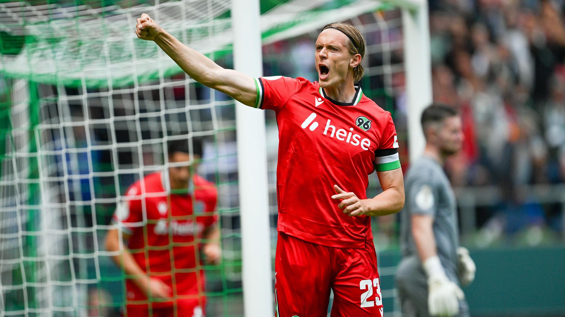Hannover 96 schießt sich den Frust von der Seele