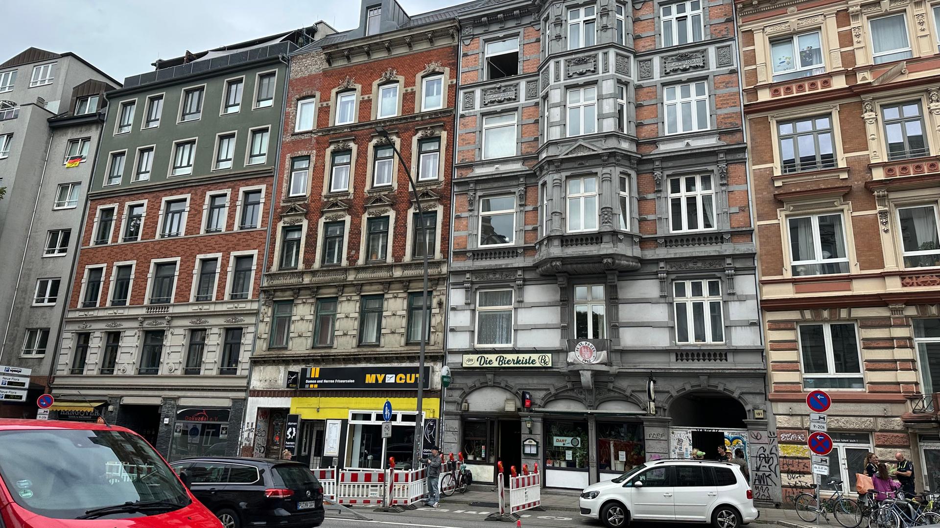 Einsturzgefahr: Weiteres Gebäude in Hamburg-Altona geräumt