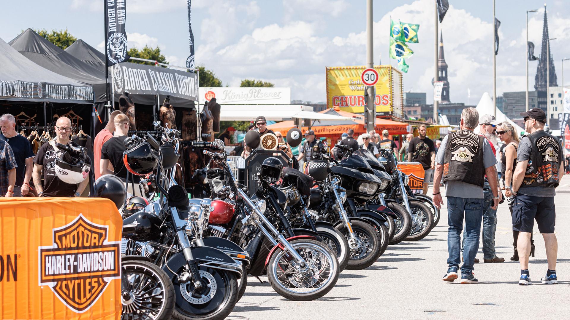 Hamburg: Tausende bei Harley Days 2025 erwartet