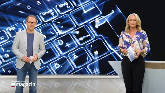 Julian Krafftzig und Harriet Heise.