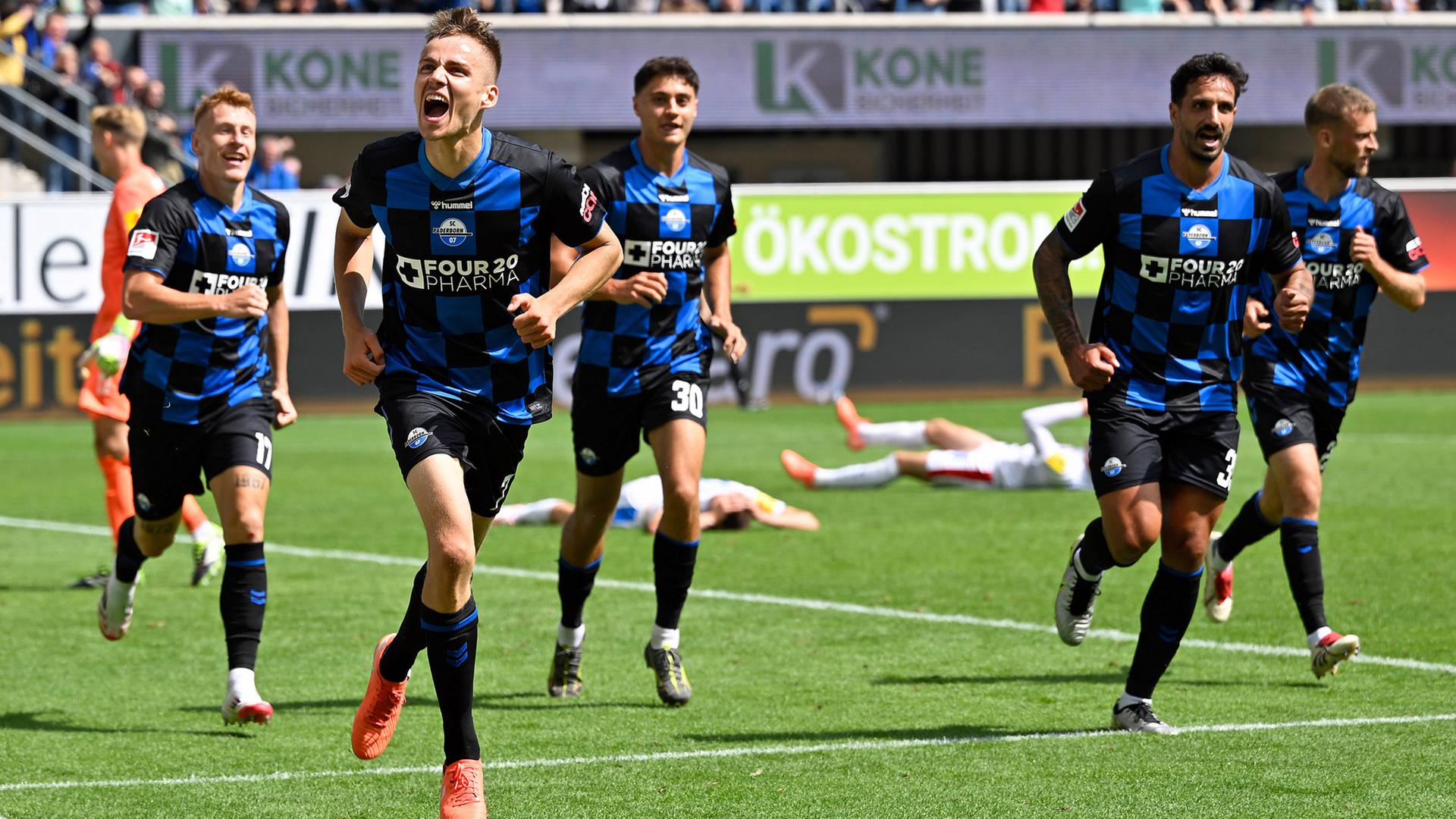 Holstein Kiel unterliegt in letzter Sekunde beim SC Paderborn