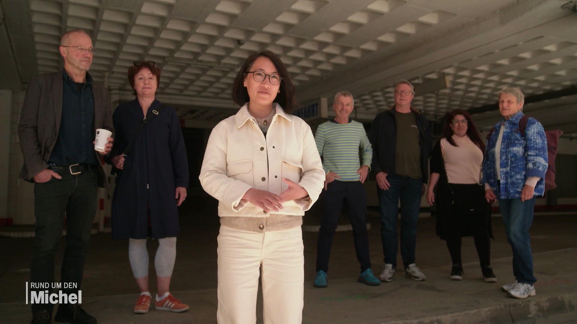 Sieben Mitglieder der Gebnossenschaft 