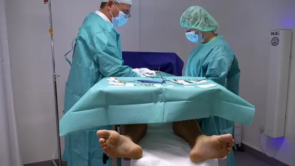 Medizinischer Eingriff: Vasektomie