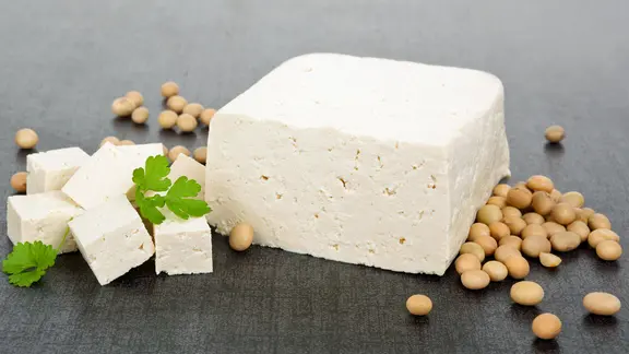 Tofu und Sojabohnen