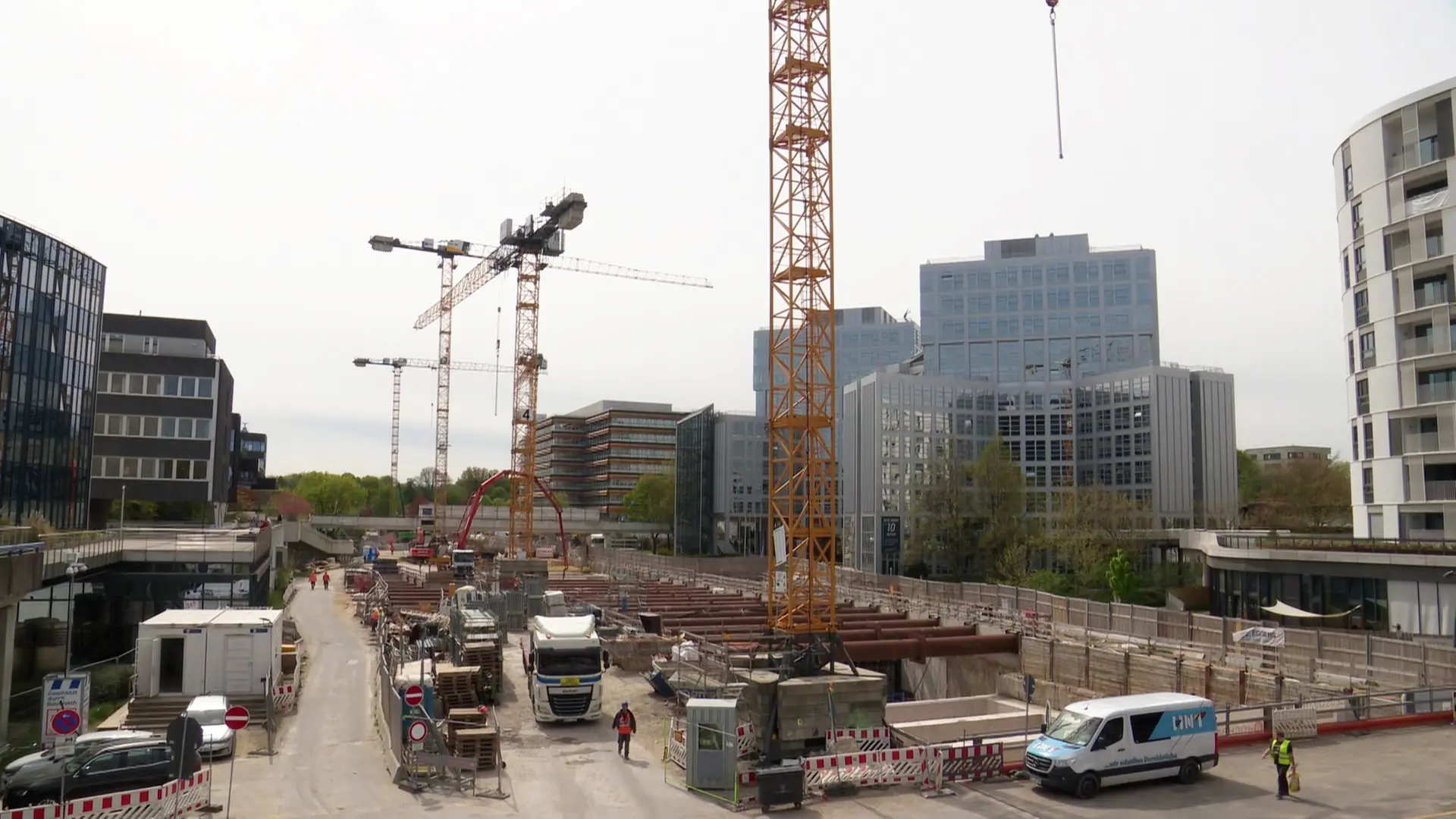 Bau der U5: Welche Flächen für die Vorbereitung lahmgelegt werden