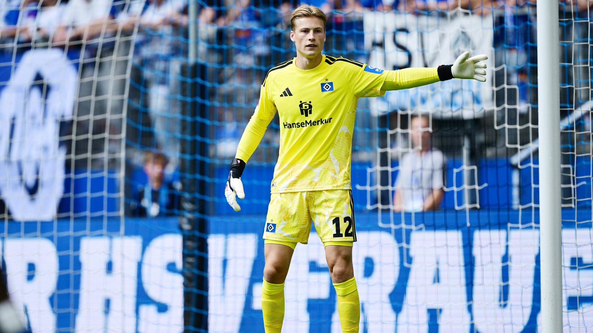 DFB-Pokal: HSV mit Norwegen-Torwart Sander Tangvik beim SC Verl
