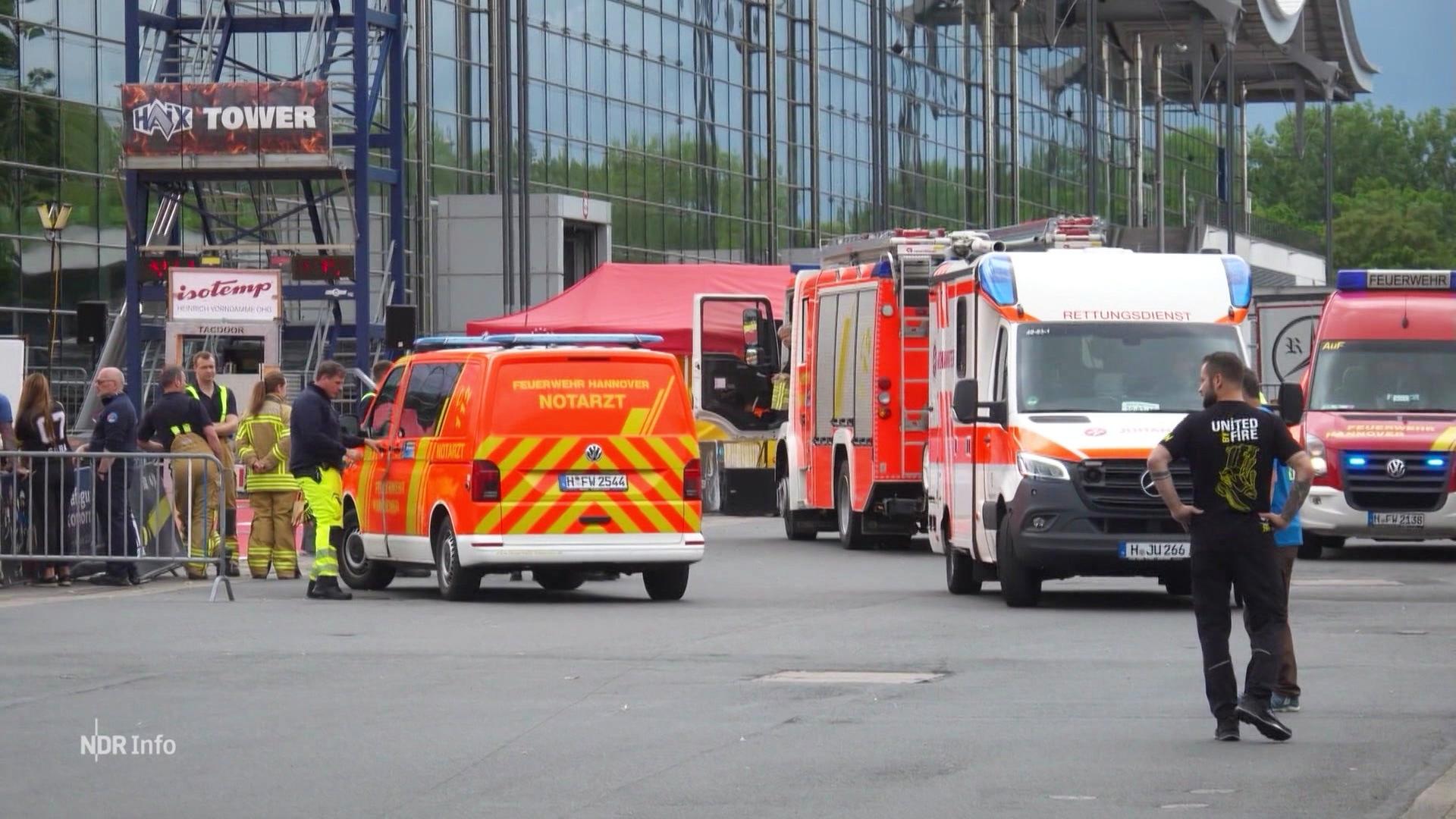 Tod auf Interschutz-Messe in Hannover: Notarzt erhebt Vorwürfe