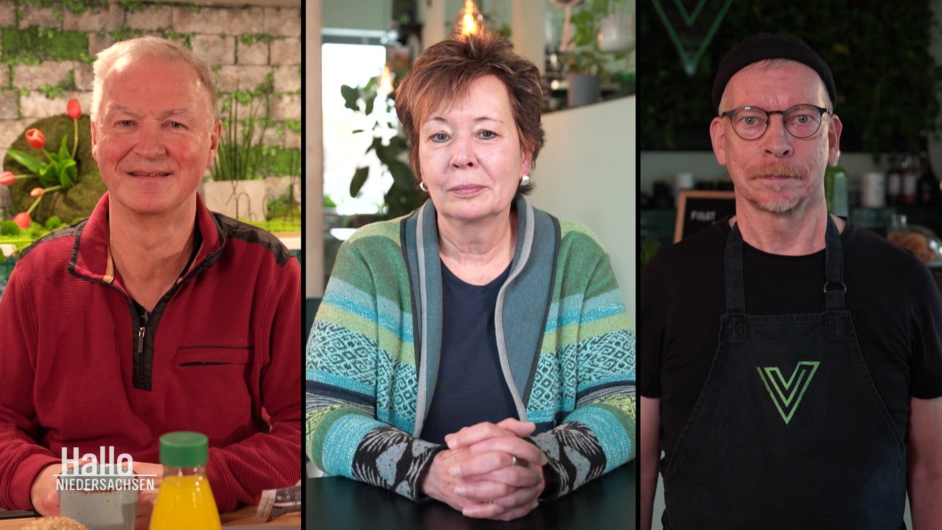 #NDRfragt Teilnehmende Eckhard Gramann, Bettina Scheiber und Detlef Reuleke | Screenshot