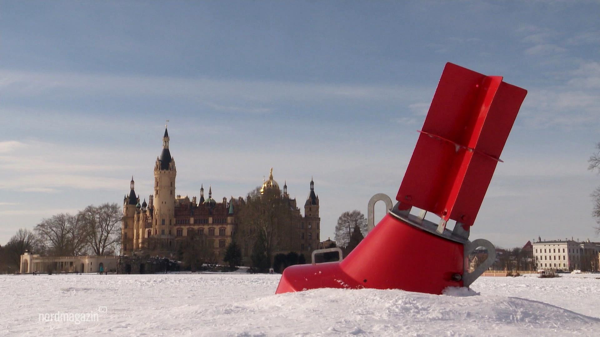 Letzte Gelegenheiten auf dem Schweriner See zu spazieren