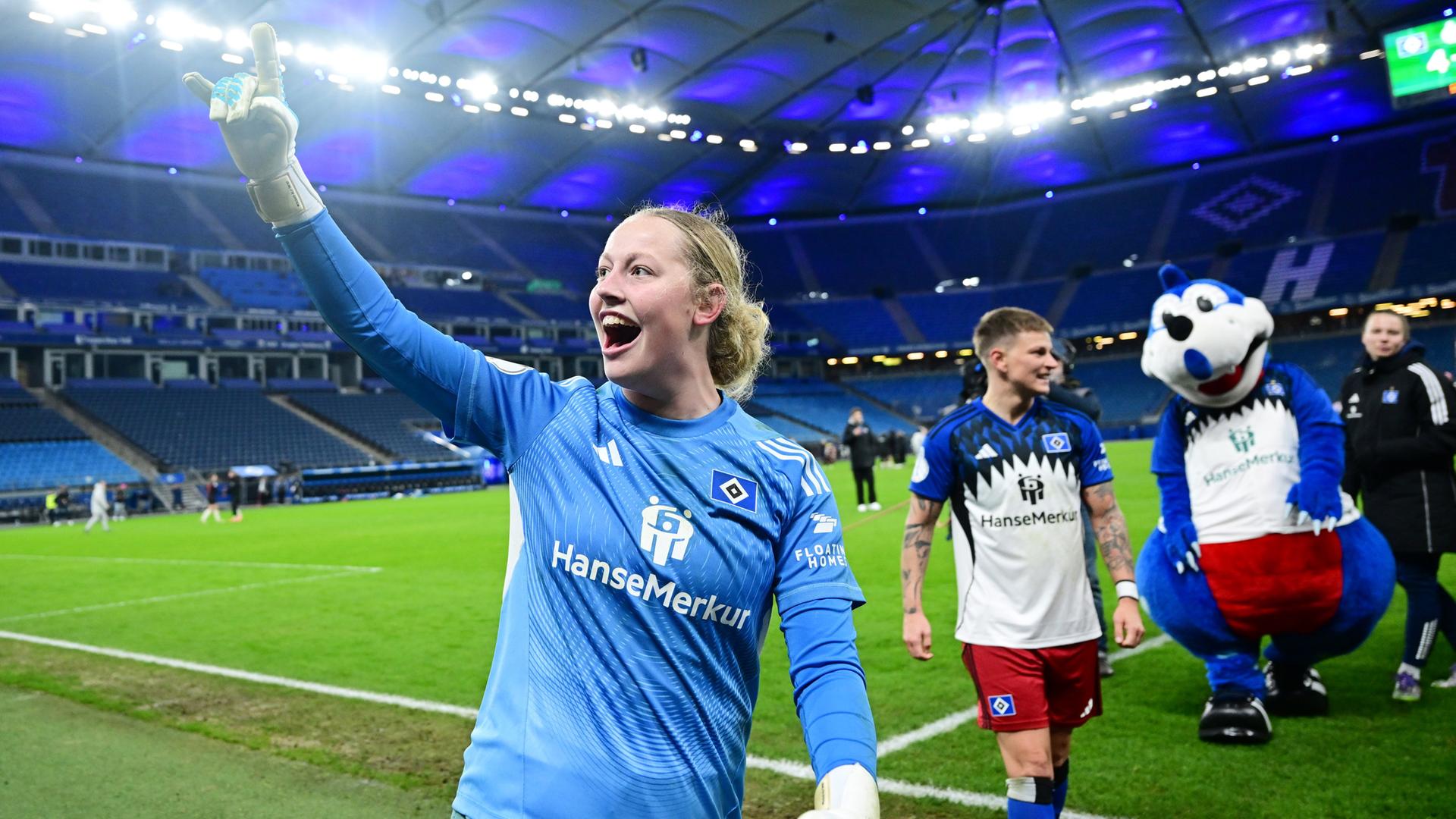 Elfmeter-Drama gegen Leverkusen: HSV im Pokal-Viertelfinale