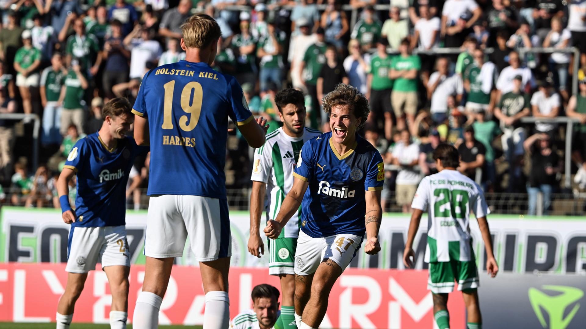 Effiziente Kieler lösen die Pokal-Aufgabe in Homburg