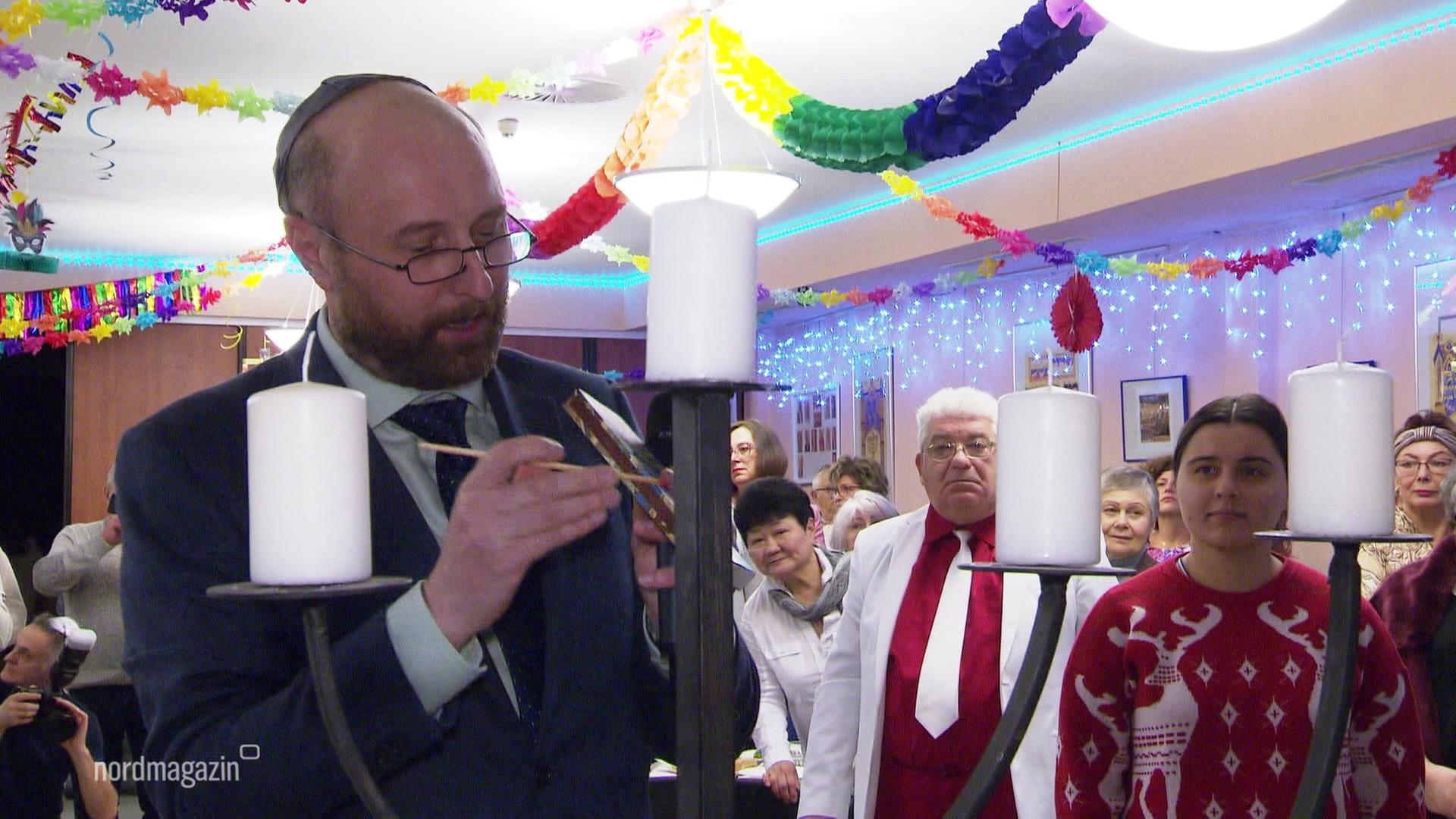 Rostock: Jüdische Gemeinde feiert Chanukka