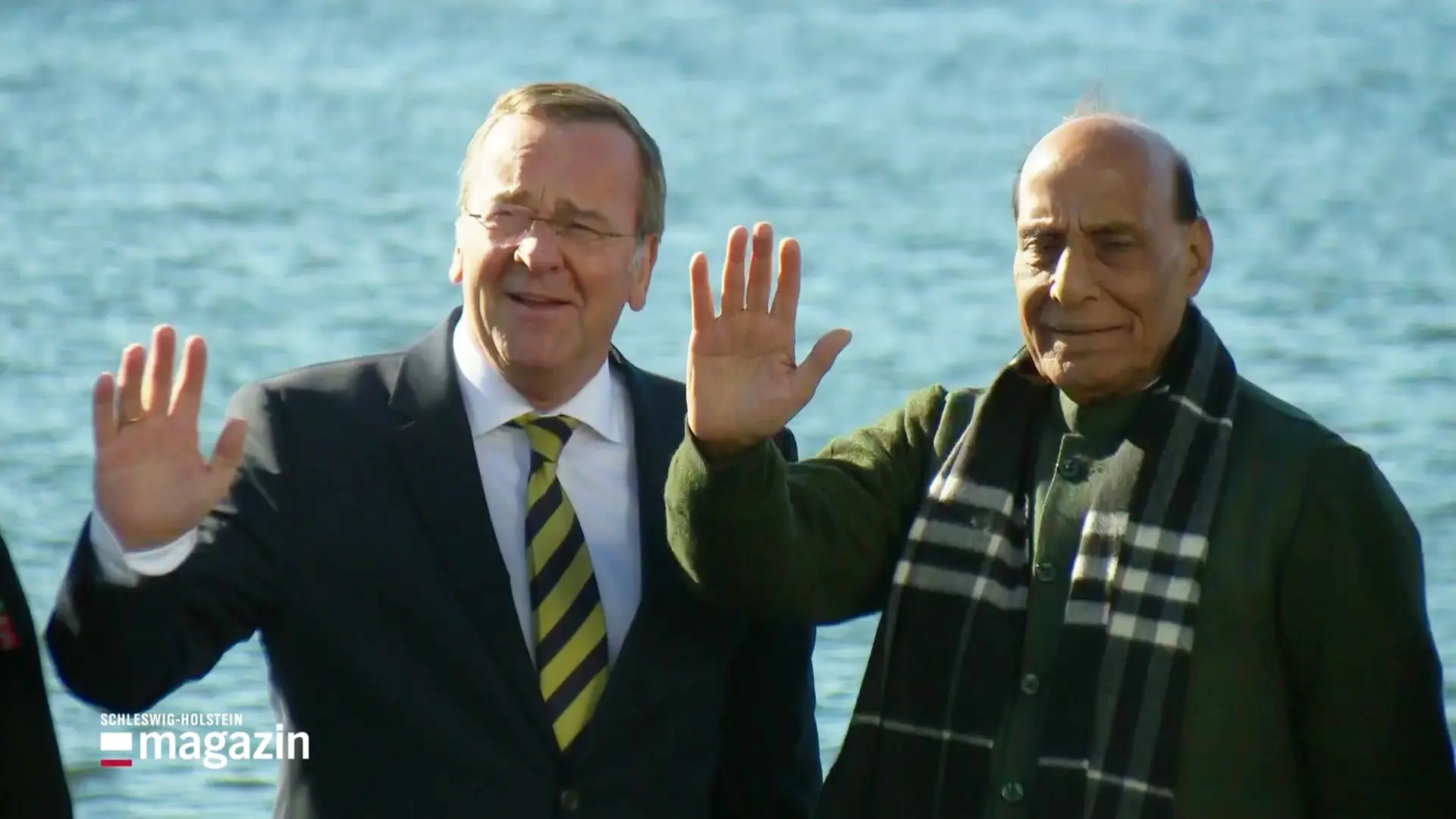 Verteidigungsminister Pistorius besucht Kieler Werft TKMS