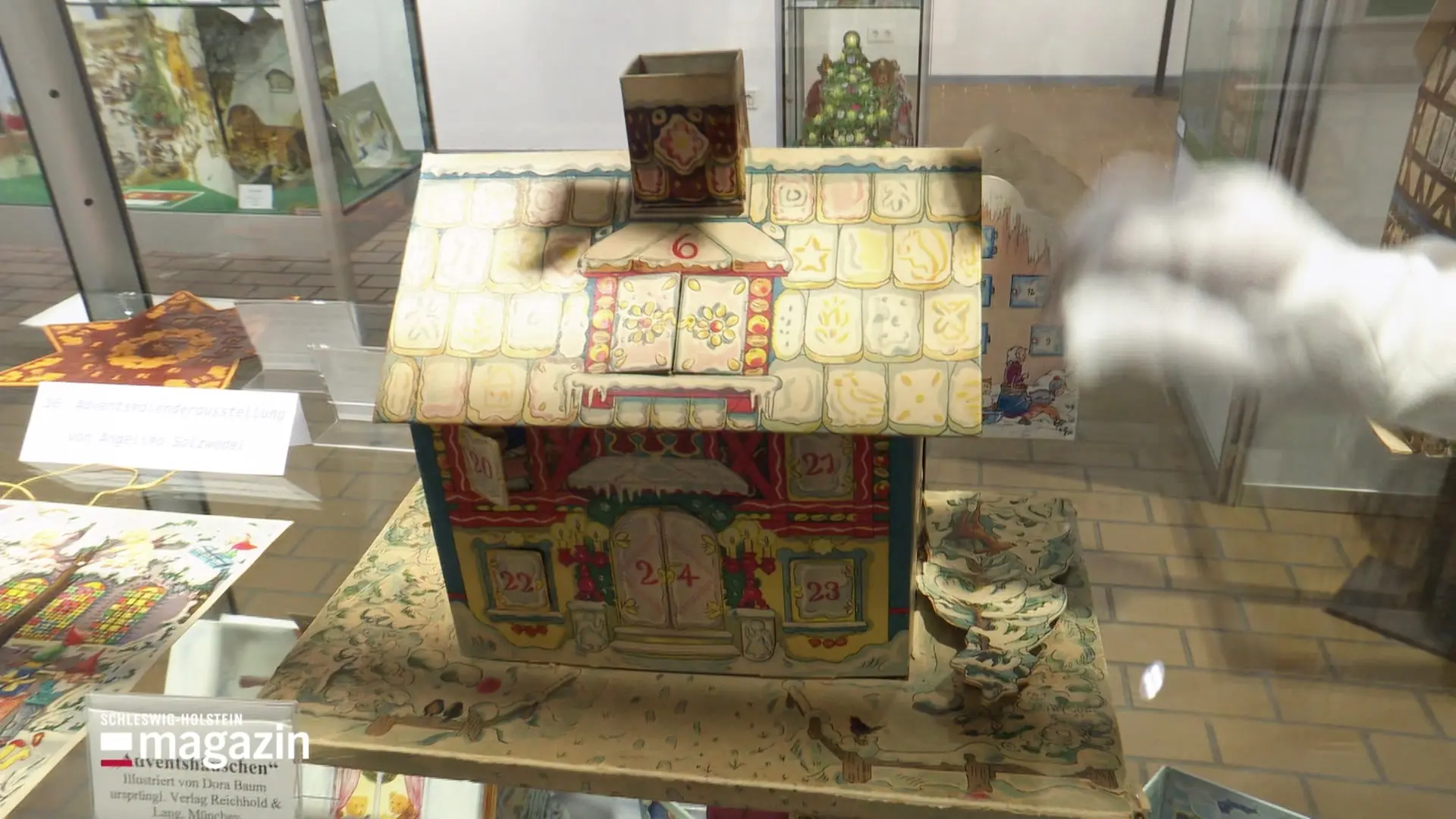 Adventskalender aus 100 Jahren im Industriemuseum Elmshorn