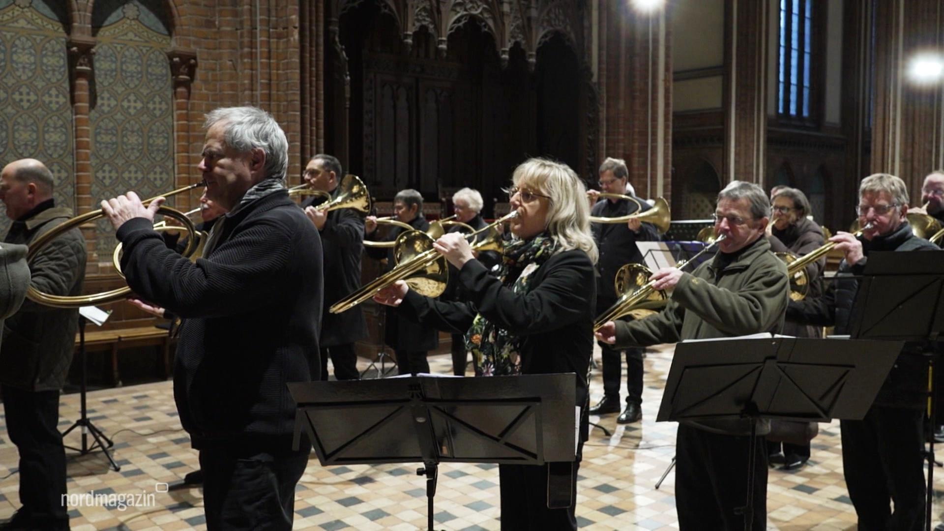 Schwerin: Landeshubertusmesse in der Paulskirche
