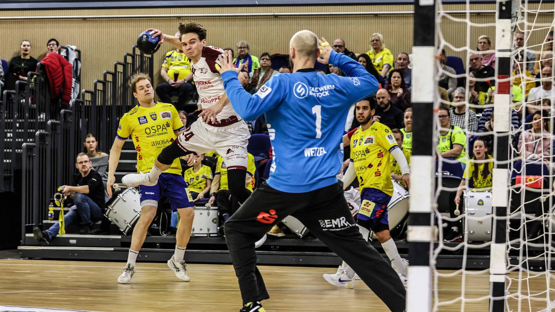 3. Handball-Liga: Rostock gewinnt Landesderby gegen Stralsund