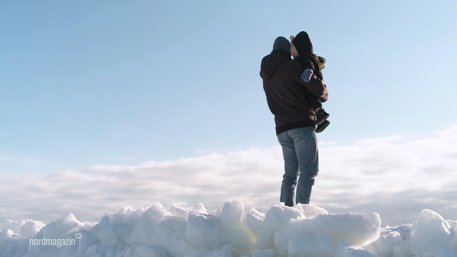 Eiszauber an der Küste