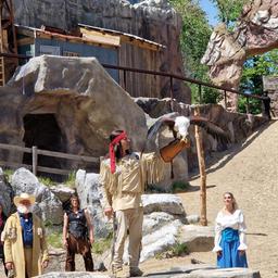 Proben der Karl May Spiele in bad Segeberg