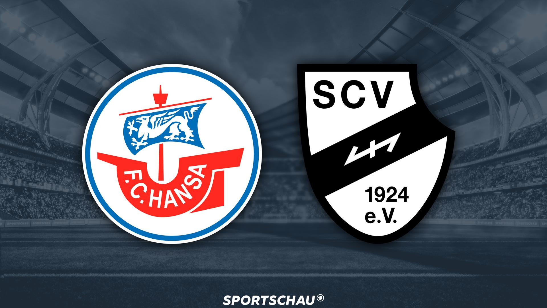 Hansa Rostock gegen SC Verl