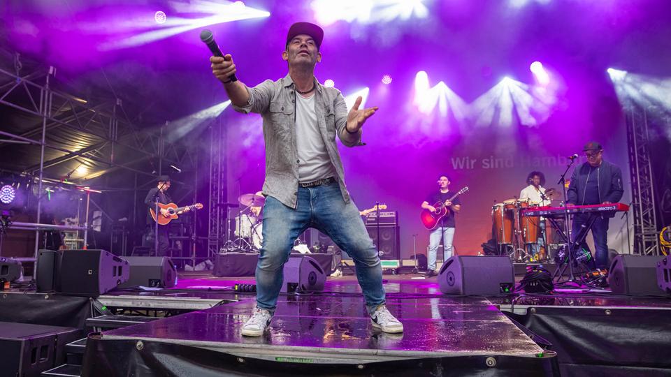 Sie sind bereits alte NDR Festival-Hasen: Die Band Marquess begeistert immer wieder das Publikum. | NDR, Axel Herzig Das große NDR Festival in Harburg am 1. Juli 2023.