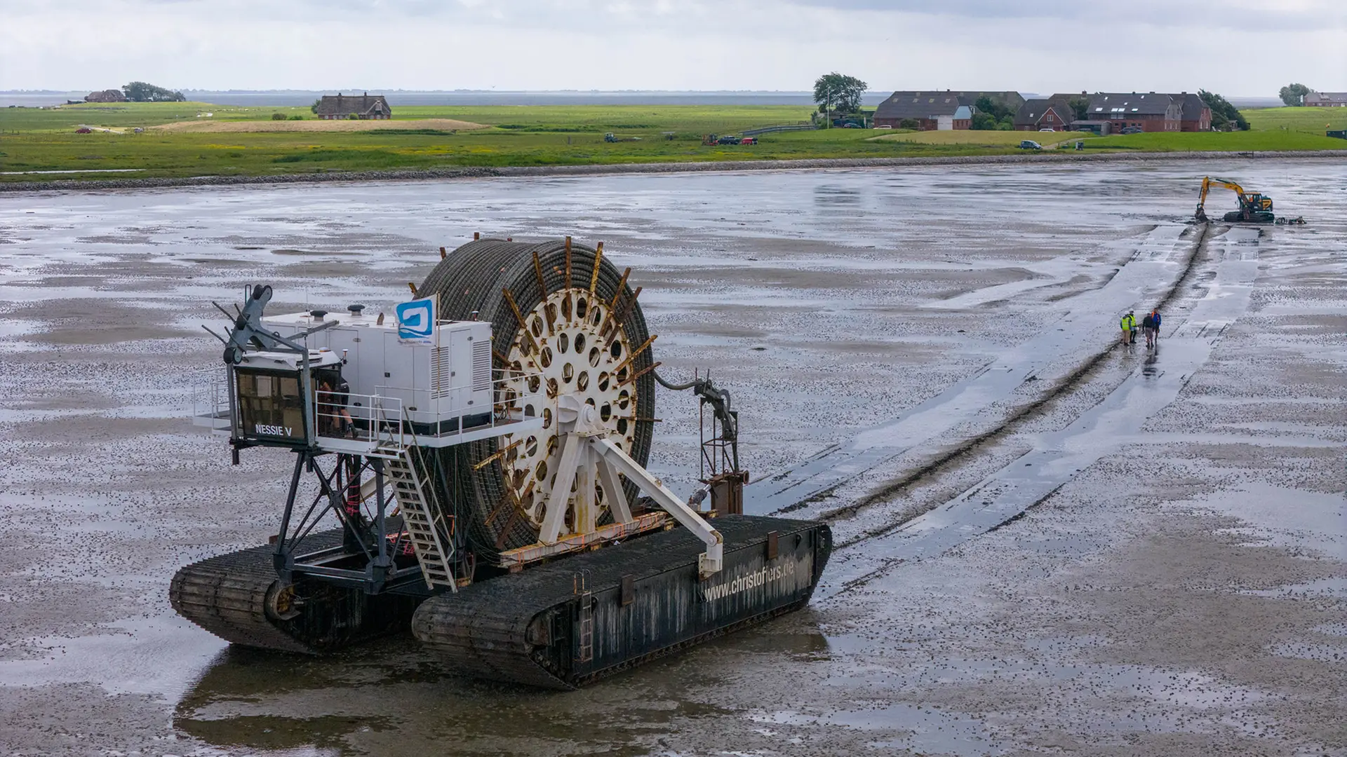 Wegen Deichverstärkung: Seekabel auf Föhr wird tiefergelegt