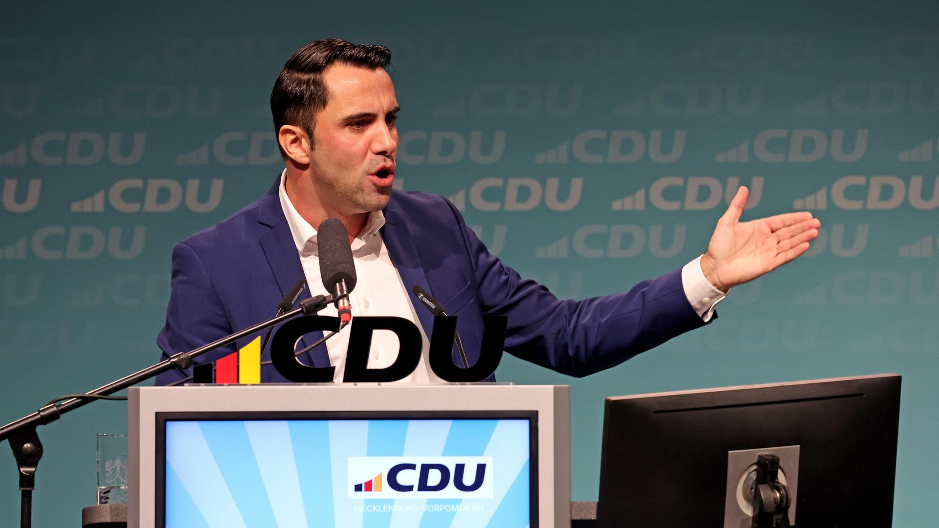 Kanzler Merz zu Besuch: CDU setzt Landesparteitag fort