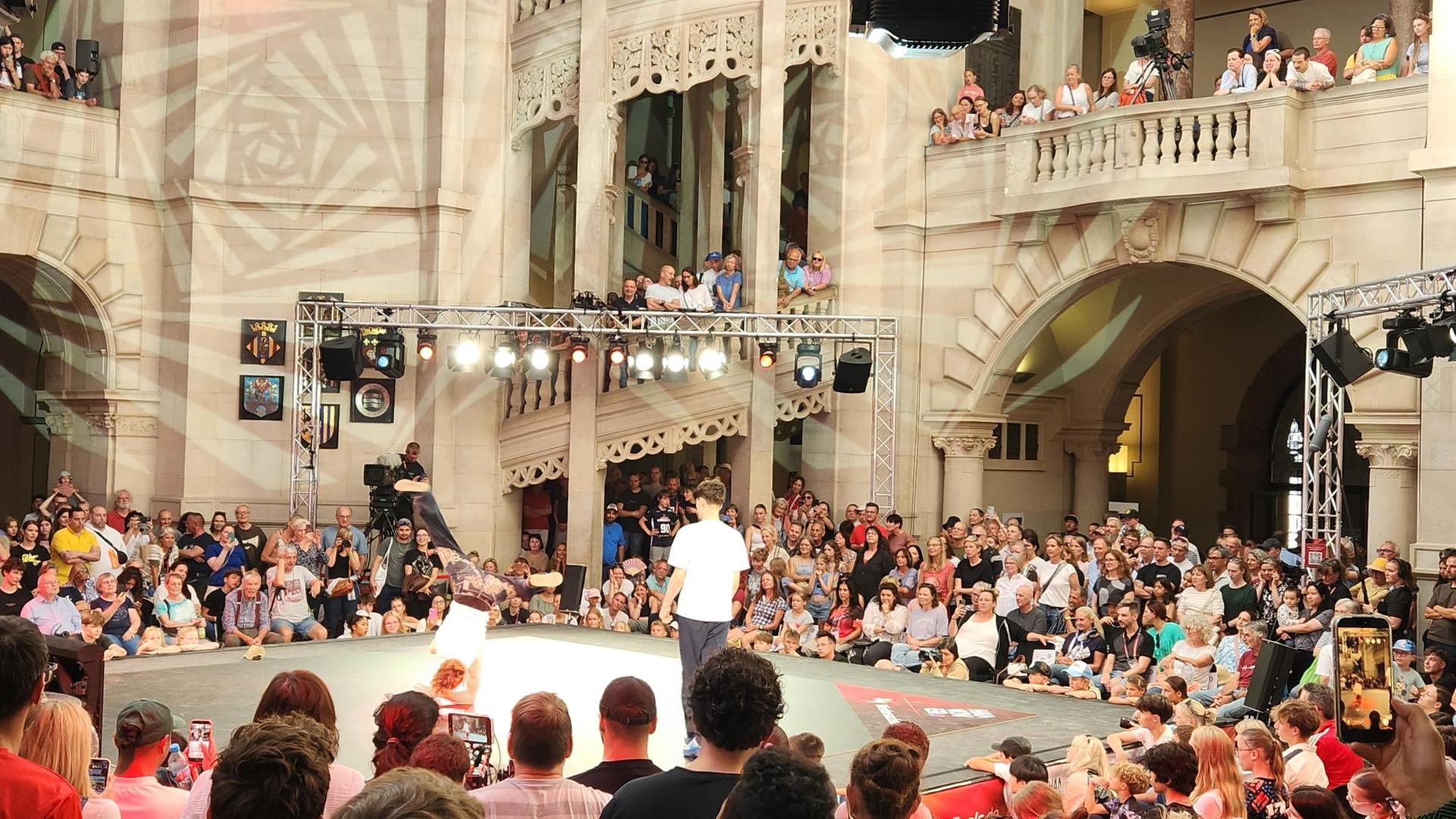 Bei den Finals 2026 finden die Breaking-Wettbewerbe im Neuen Rathaus statt. | NDR, Florian Neuhauss
