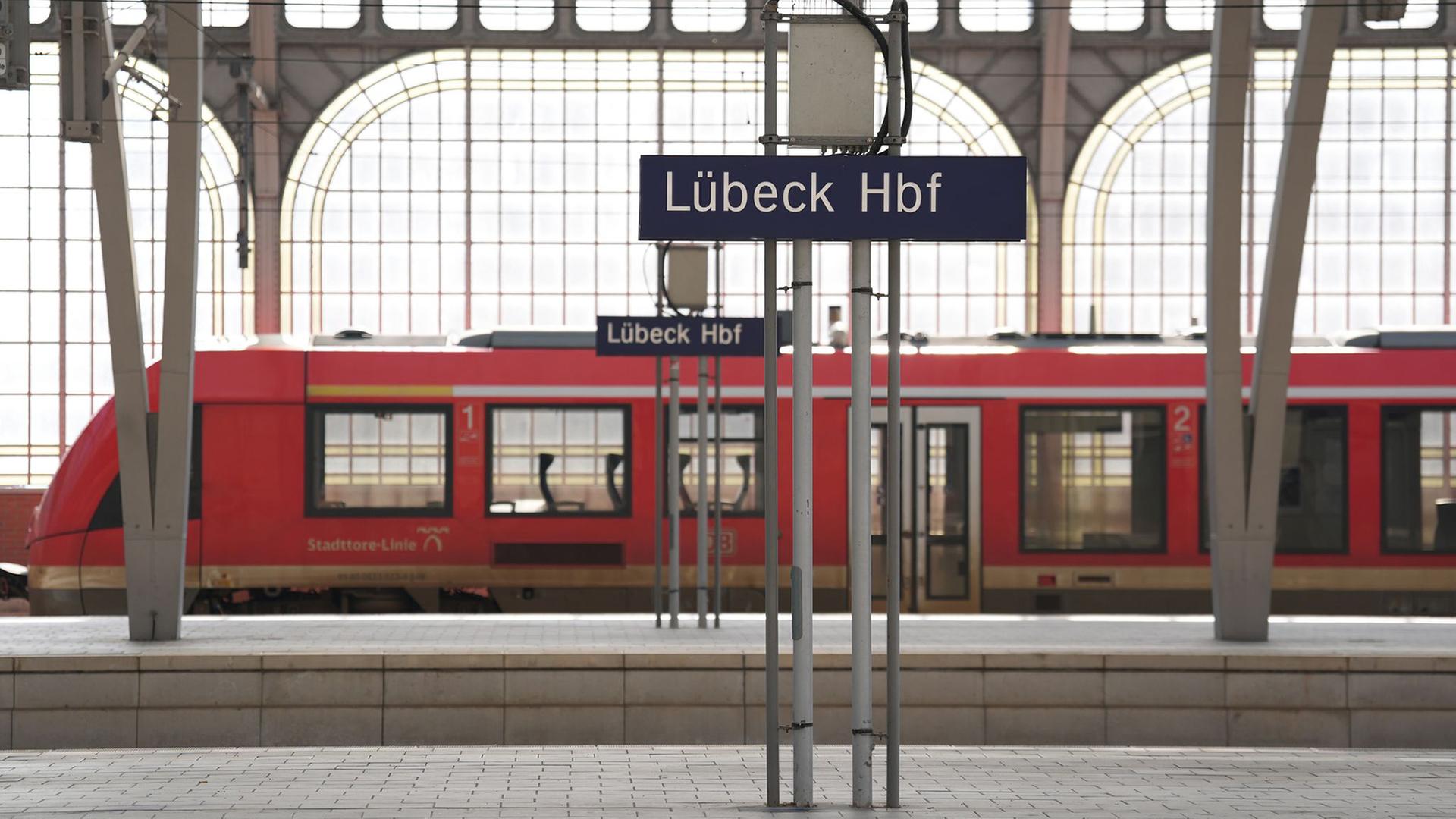 Zugausfälle: Lübecker Hauptbahnhof am Wochenende komplett gesperrt