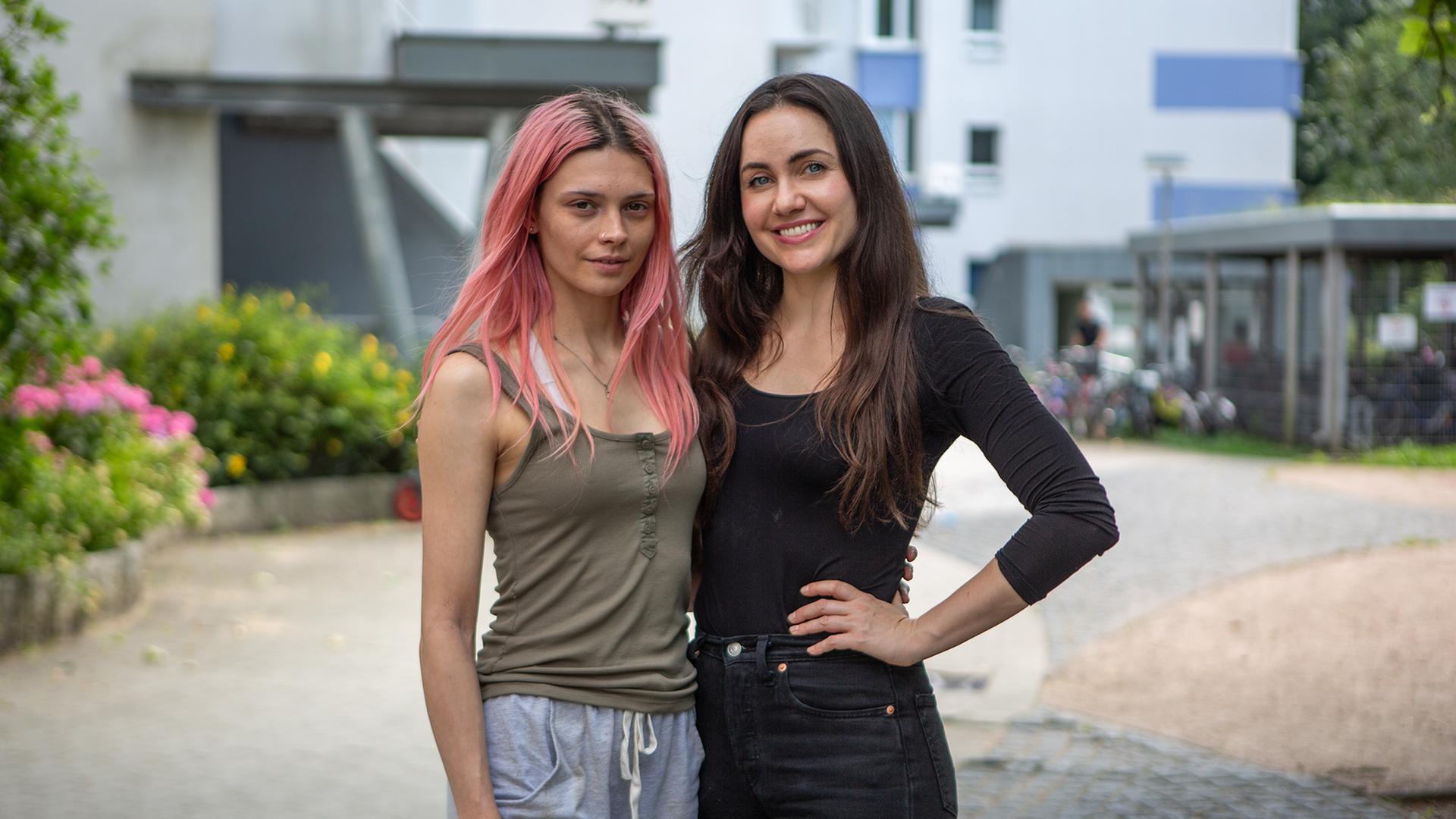 Kinofilm über Mutterschaft mit Harriet-Herbig Matten: Dreh in Hamburg