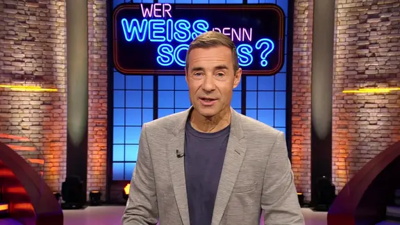 Kai Pflaume moderiert "Wer weiß denn sowas?".