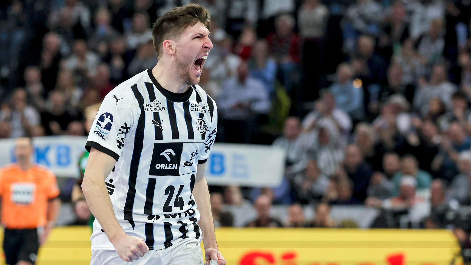THW Kiel rettet gegen Eisenach einen Punkt