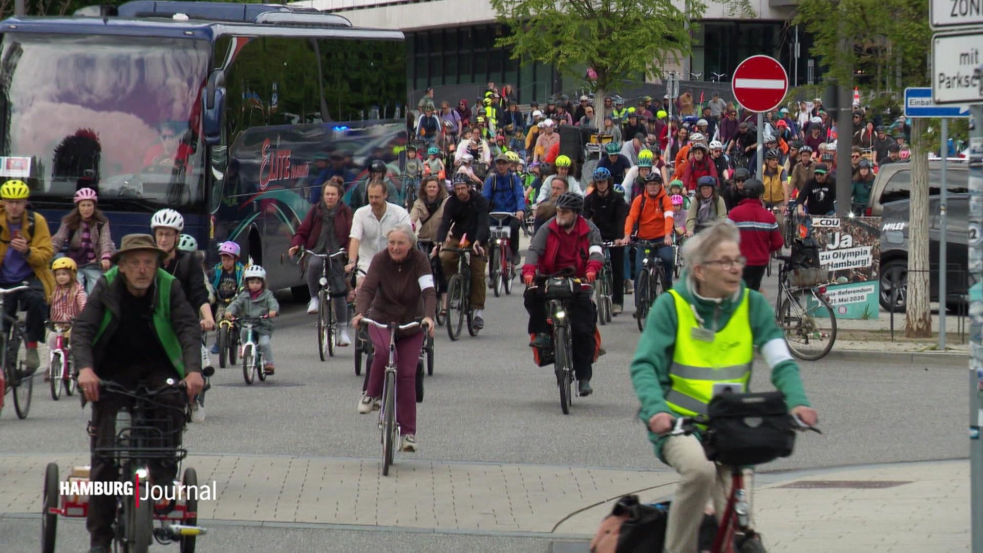 „Kidical-Mass-Demo“: Mehr Schutz im Straßenverkehr gefordert