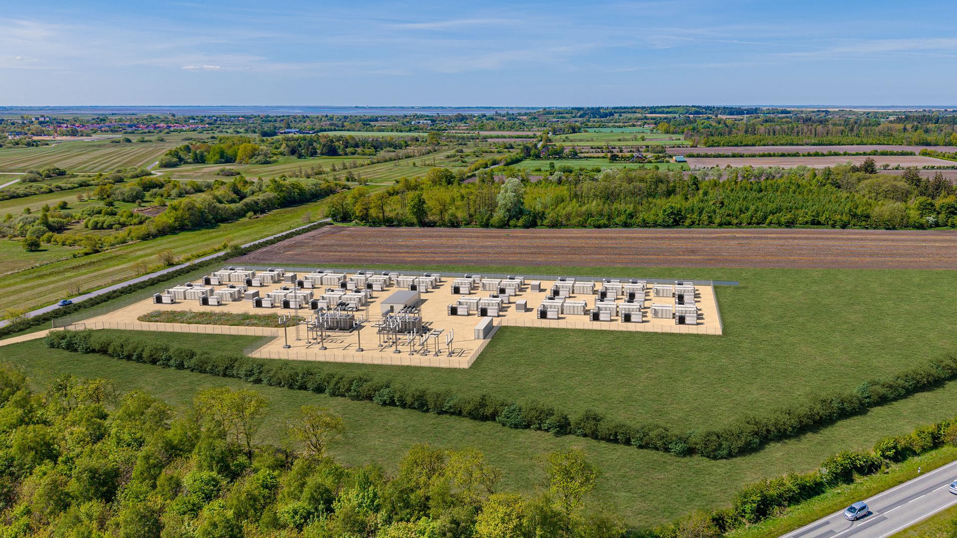 Schleswig-Holsteins größter Batteriespeicher: Arbeiten begonnen