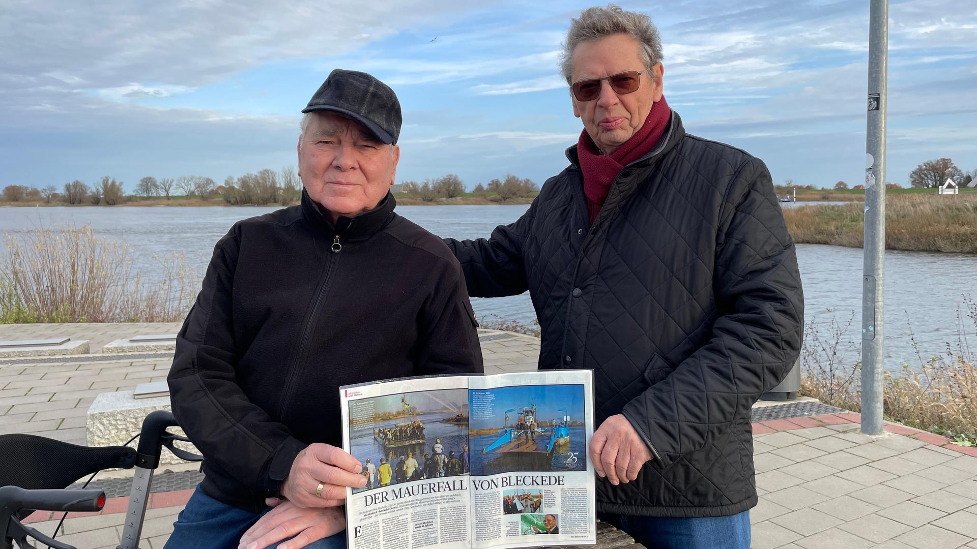 "Ein Hauch von Geschichte": Der verspätete Mauerfall von Bleckede