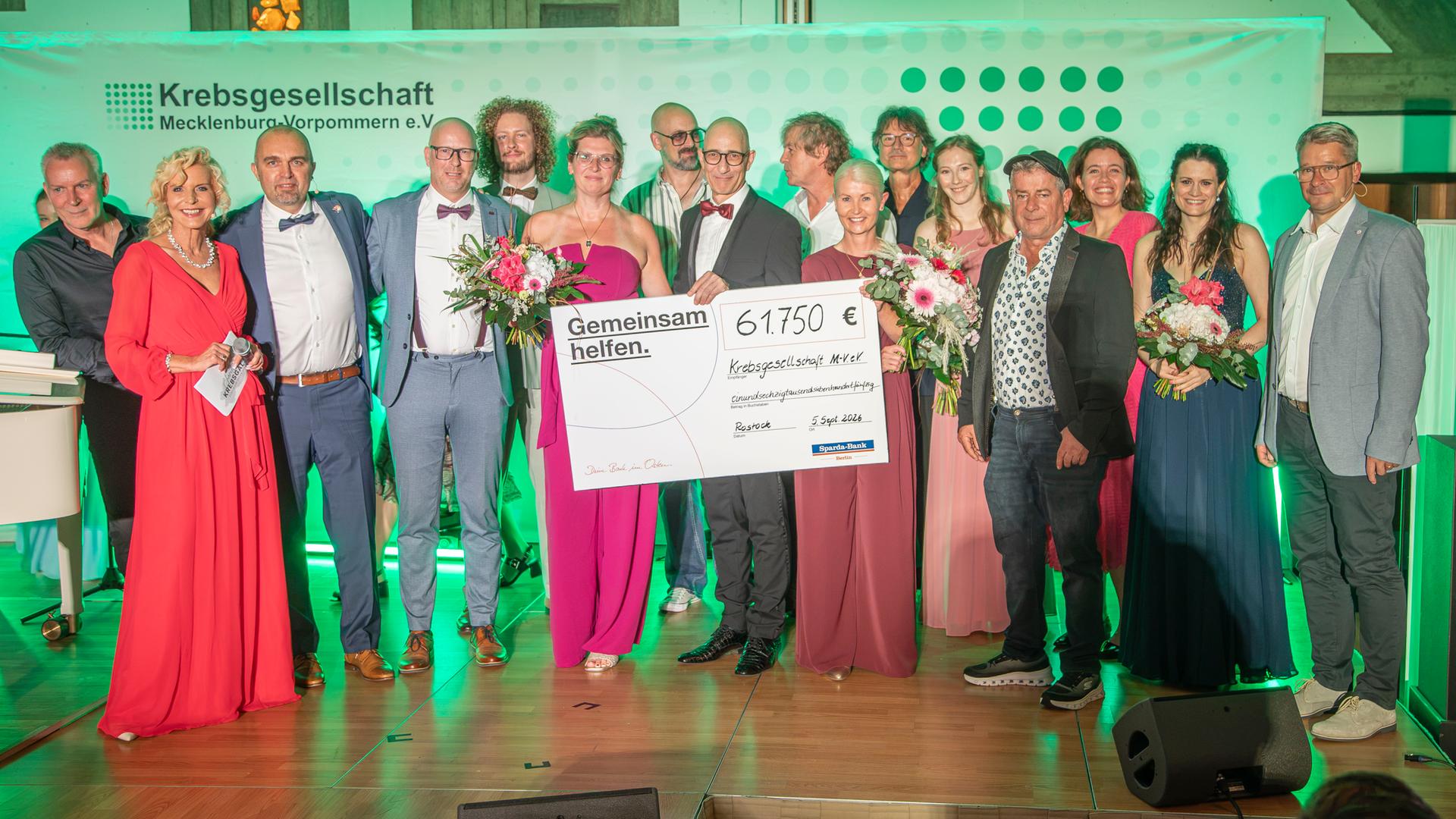 Rostock: Charity-Krebsgala sammelt fast 62.000 Euro Spenden