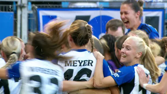 Jubel bei den HSV-Frauen