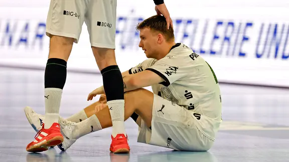 Emil Madsen vom THW Kiel | picture alliance/dpa | Frank Molter Emil Madsen vom THW Kiel