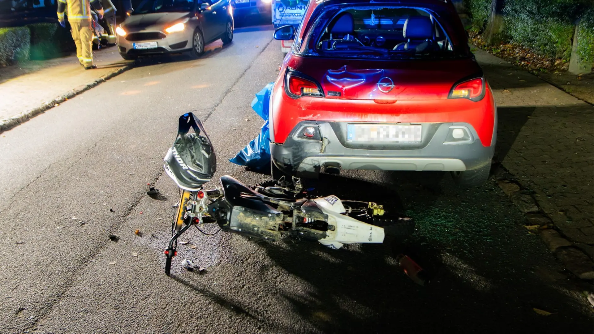 Wangels: Motorradfahrer bei Unfall schwer verletzt