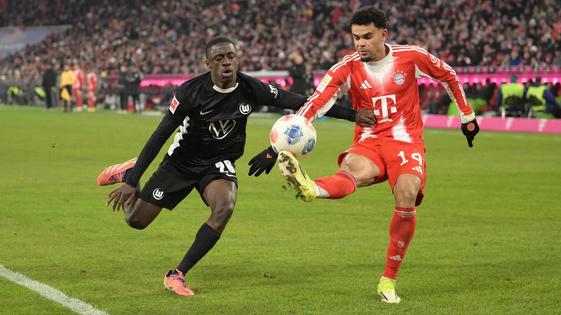 Spielszene FC Bayern München - VfL Wolfsburg | Witters