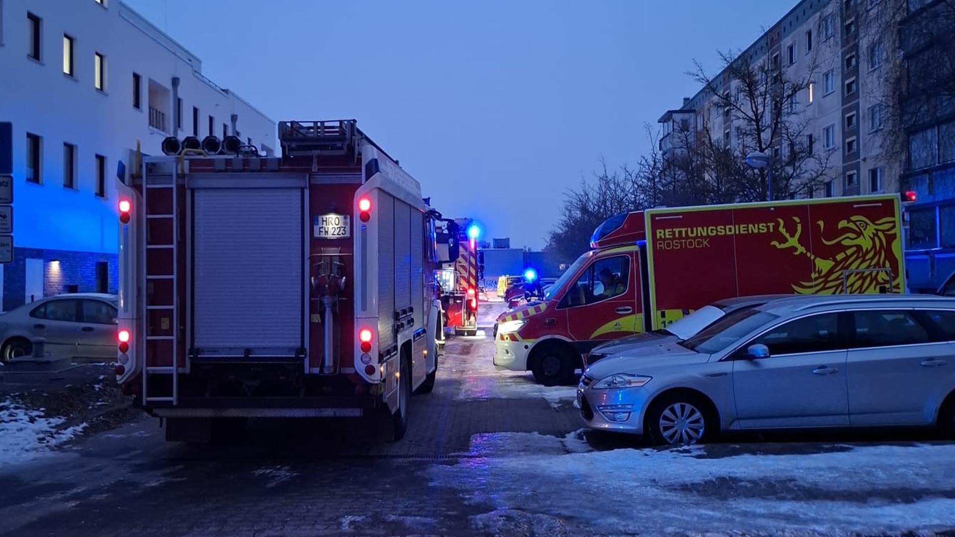 Verdacht auf Brandstiftung nach Kellerbrand in Rostock