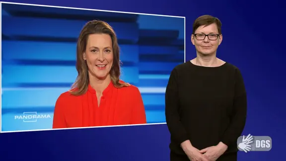 Panorama in Das Erste vom 28.11.2024 mit Gebärdensprache.