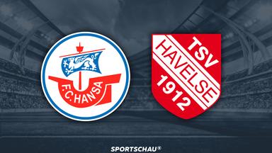 Hansa Rostock gegen TSV Havelse